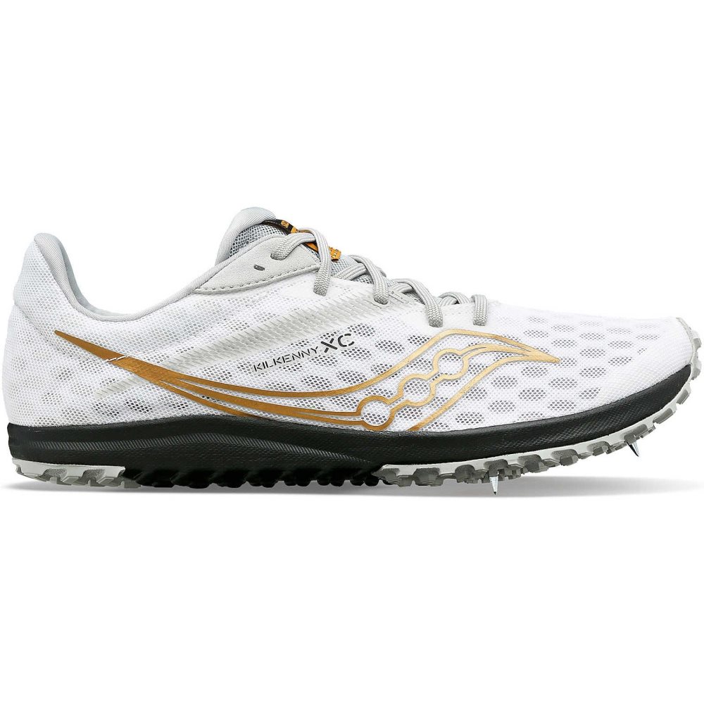 Saucony Kilkenny XC9 Spike White | QNAYW-0759