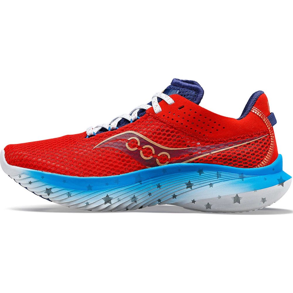 Saucony Kinvara 14 Liberty Red White Blue | IMUFJ-4832