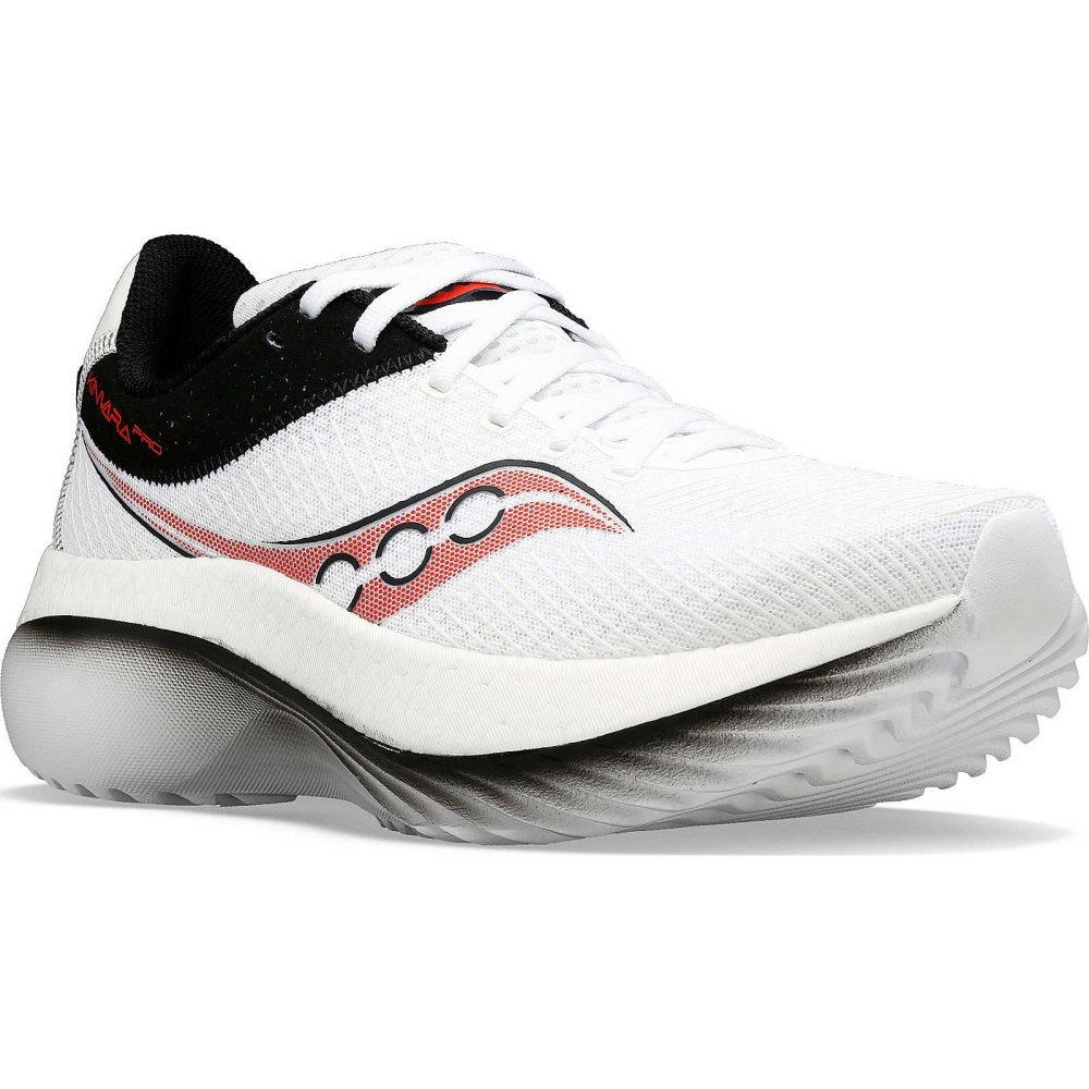 Saucony Kinvara Pro White | QKPSA-0573