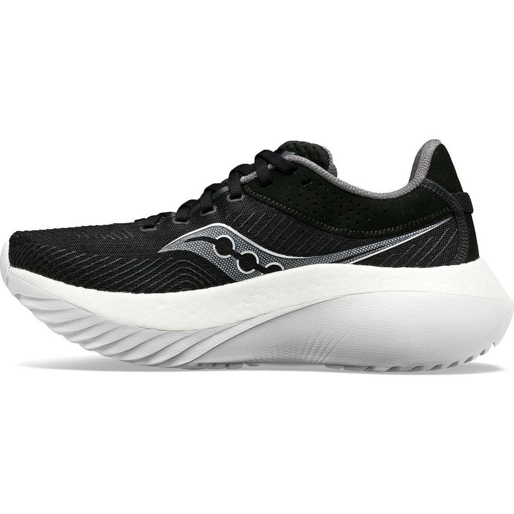 Saucony Kinvara Pro Wide Black White | HCXGT-0137