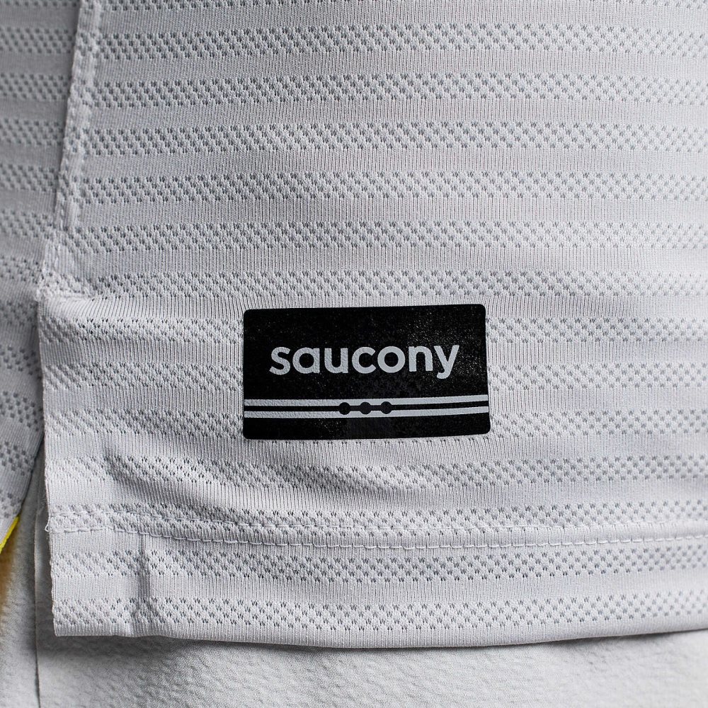 Saucony Kinvara Short Sleeve Cloud | VNMSC-9583