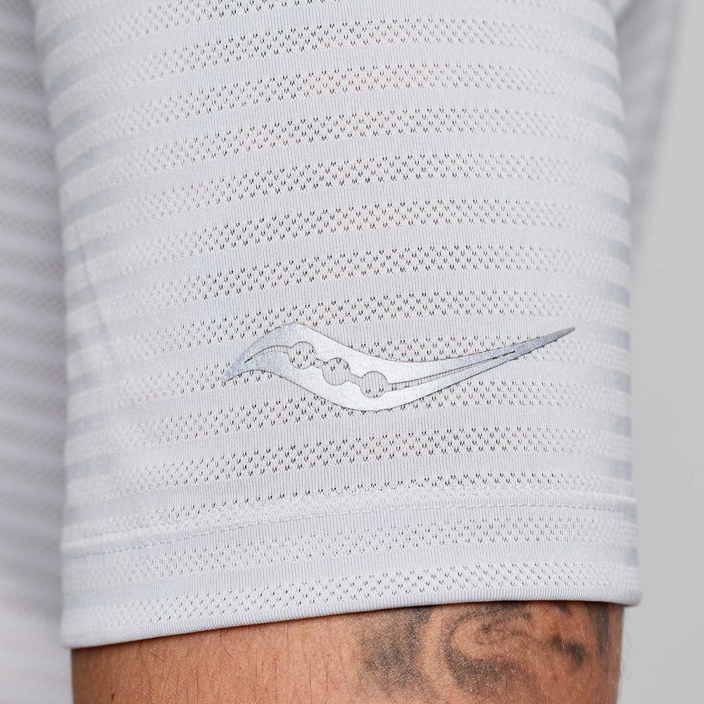 Saucony Kinvara Short Sleeve Cloud | VNMSC-9583