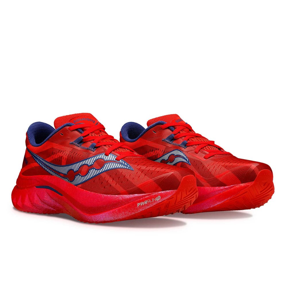 Saucony London Endorphin Speed 4 Red | LFSXU-2806