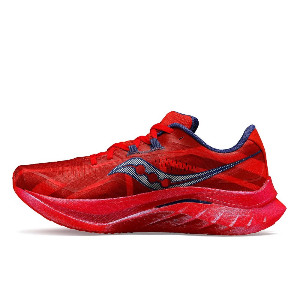 Saucony London Endorphin Speed 4 Red | LFSXU-2806