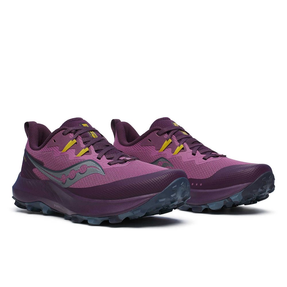 Saucony Peregrine 14 Purple | LFMRK-6742