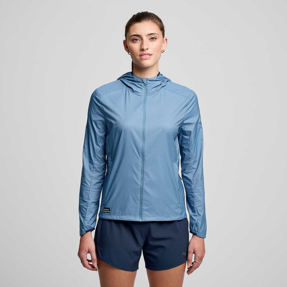 Saucony Peregrine Packaway Jacket Astro | ZSXBC-3274