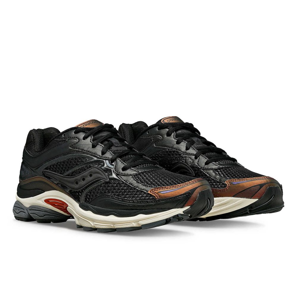 Saucony ProGrid Omni 9 Disrupt Black Brown | GVXYJ-5493