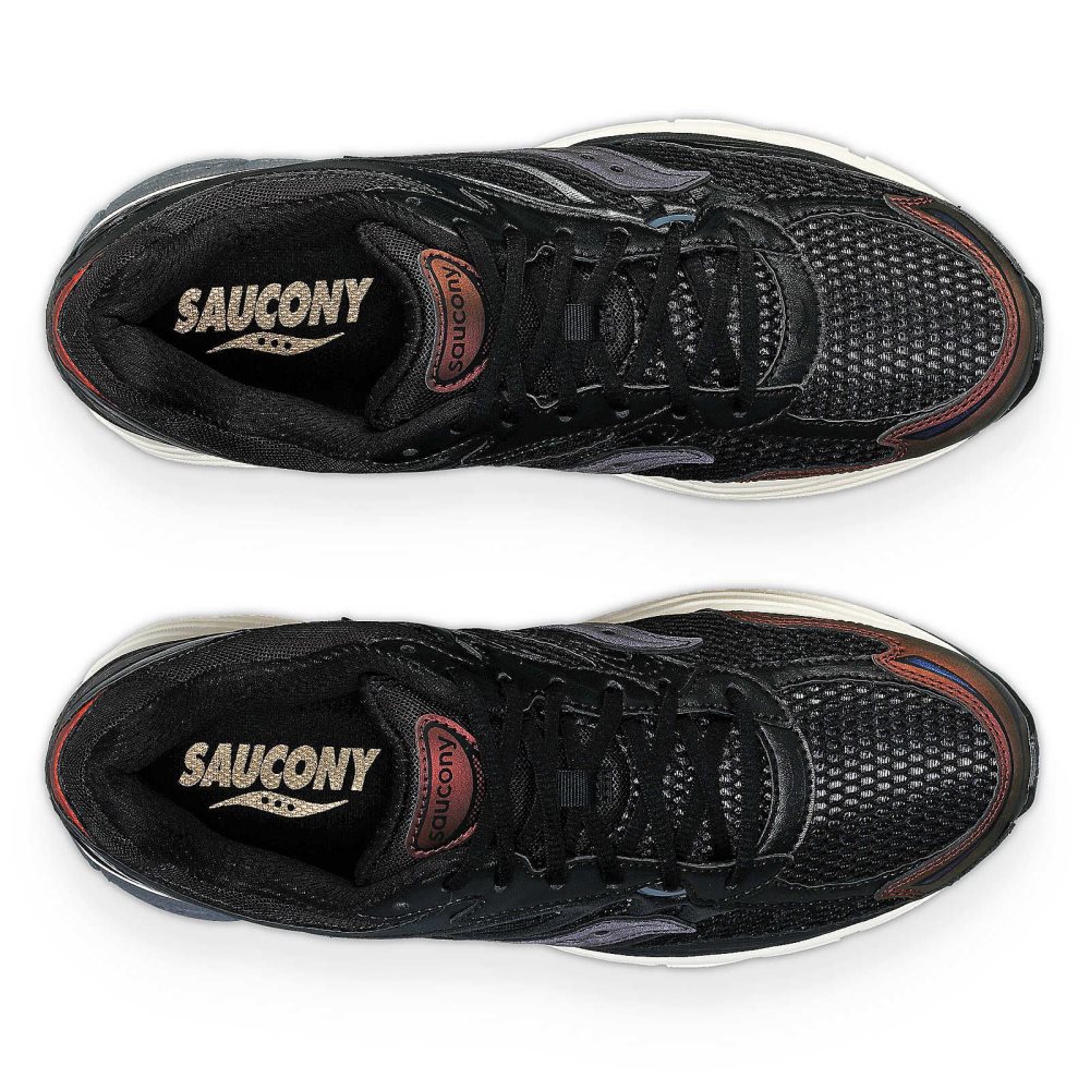 Saucony ProGrid Omni 9 Disrupt Black Brown | GVXYJ-5493