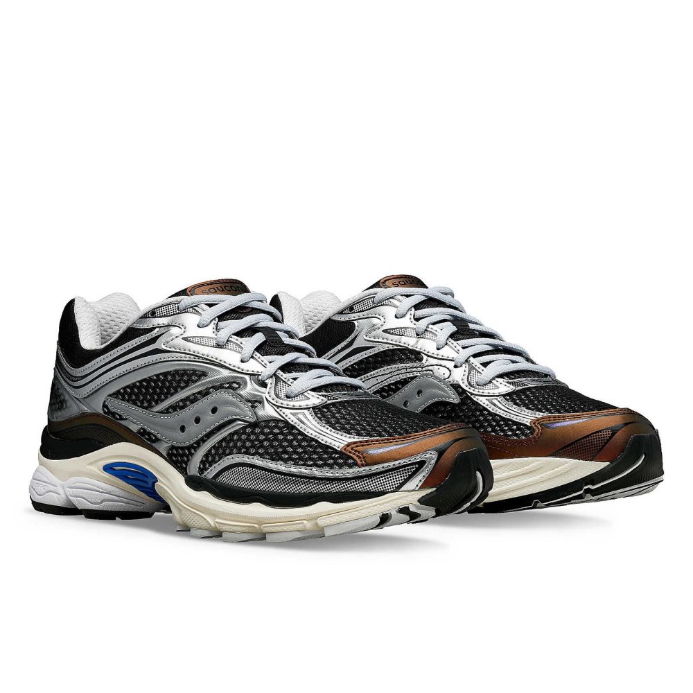 Saucony ProGrid Omni 9 Disrupt Silver Brown | JDKYF-4623