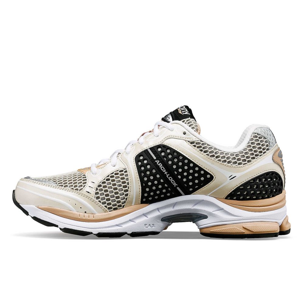 Saucony ProGrid Triumph 4 Cream Brown | WXRDZ-6283