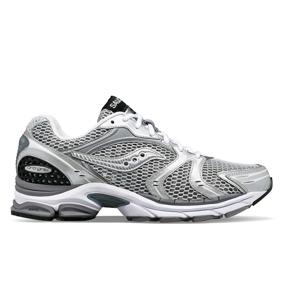 Saucony ProGrid Triumph 4 Grey Silver | ZURLB-0389