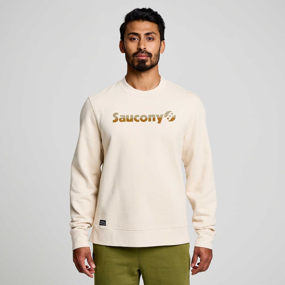 Saucony Recovery Crew Beige | FGLUY-8972