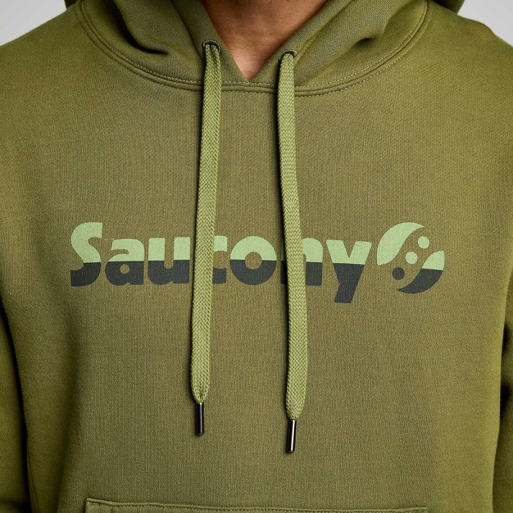 Saucony Recovery Hoody Glade Graphic | CZNQG-4960