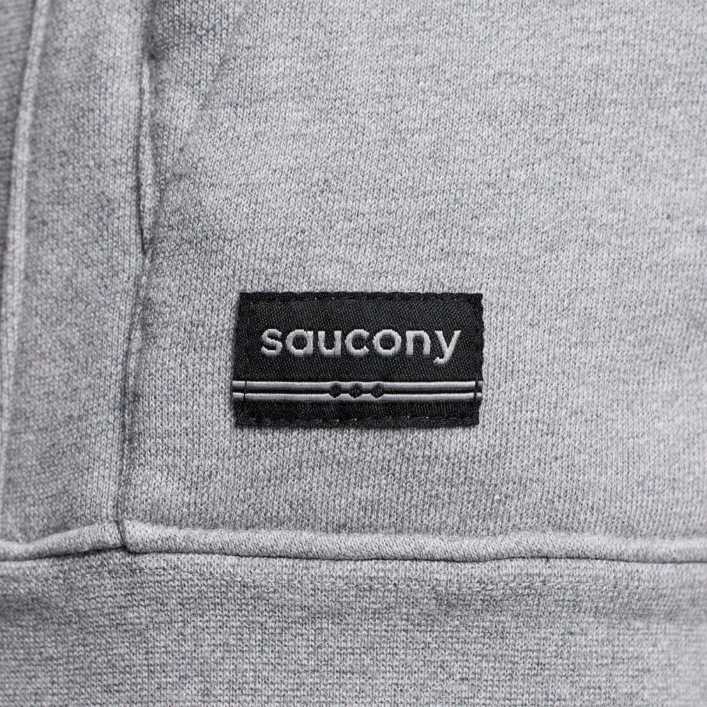 Saucony Recovery Hoody Light Grey | IAKNC-9470