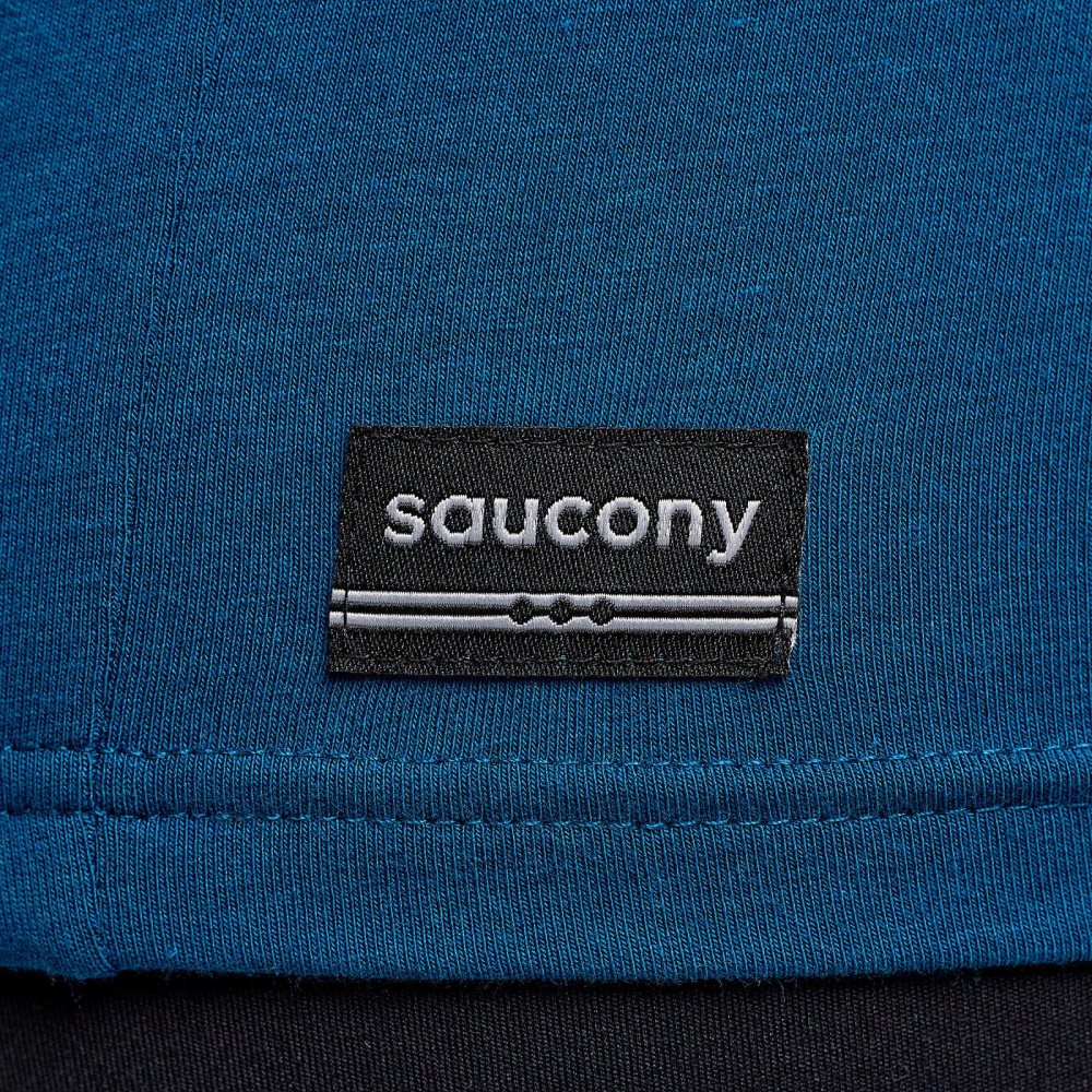 Saucony Recovery Short Sleeve Soothe Graphic | HNWZU-1376