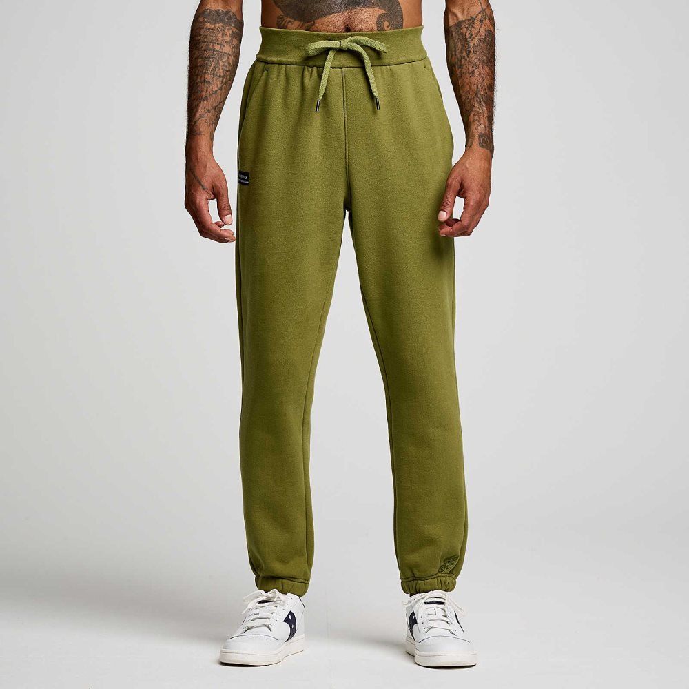 Saucony Recovery Sweatpant Glade Graphic | NEFPU-4726