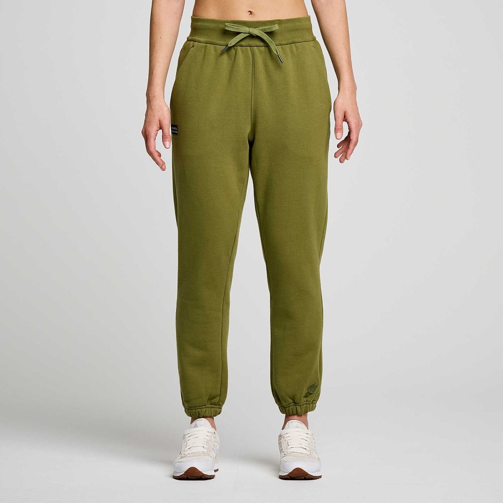 Saucony Recovery Sweatpant Glade Graphic | NEFPU-4726