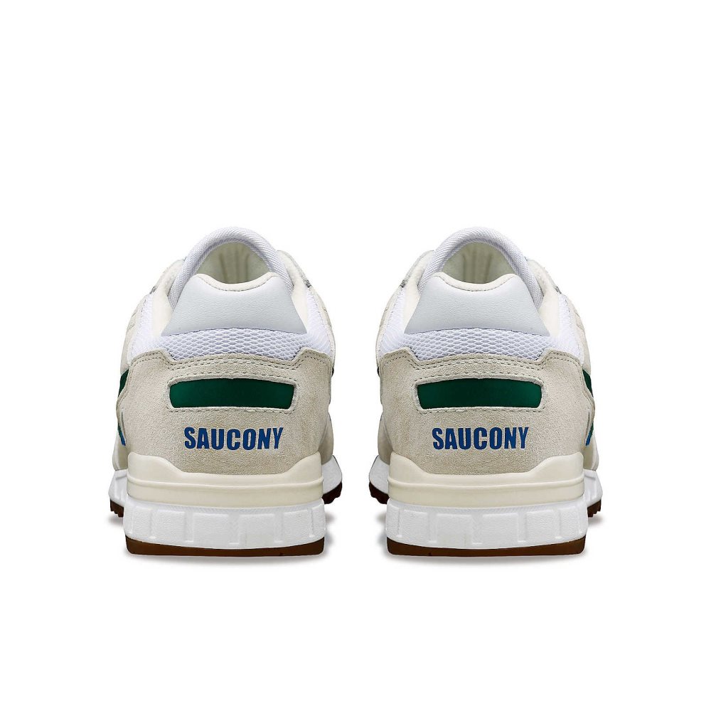 Saucony Shadow 5000 Premium Ivy Prep White Green | WCOAD-8206