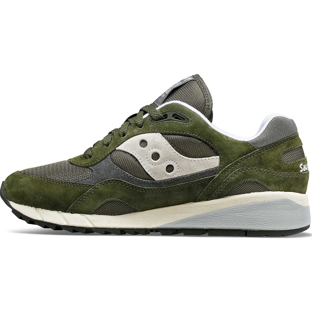 Saucony Shadow 6000 Green Grey | HENIW-5092