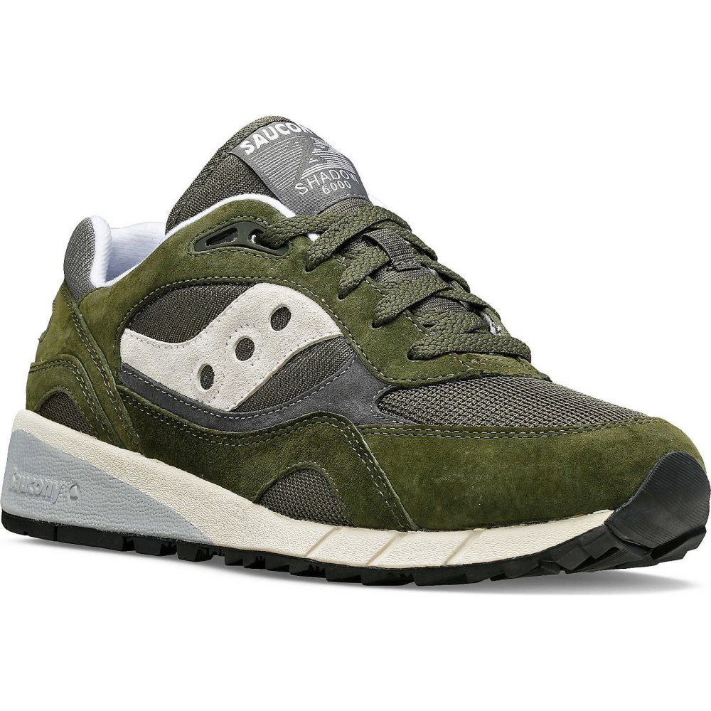 Saucony Shadow 6000 Green Grey | HENIW-5092