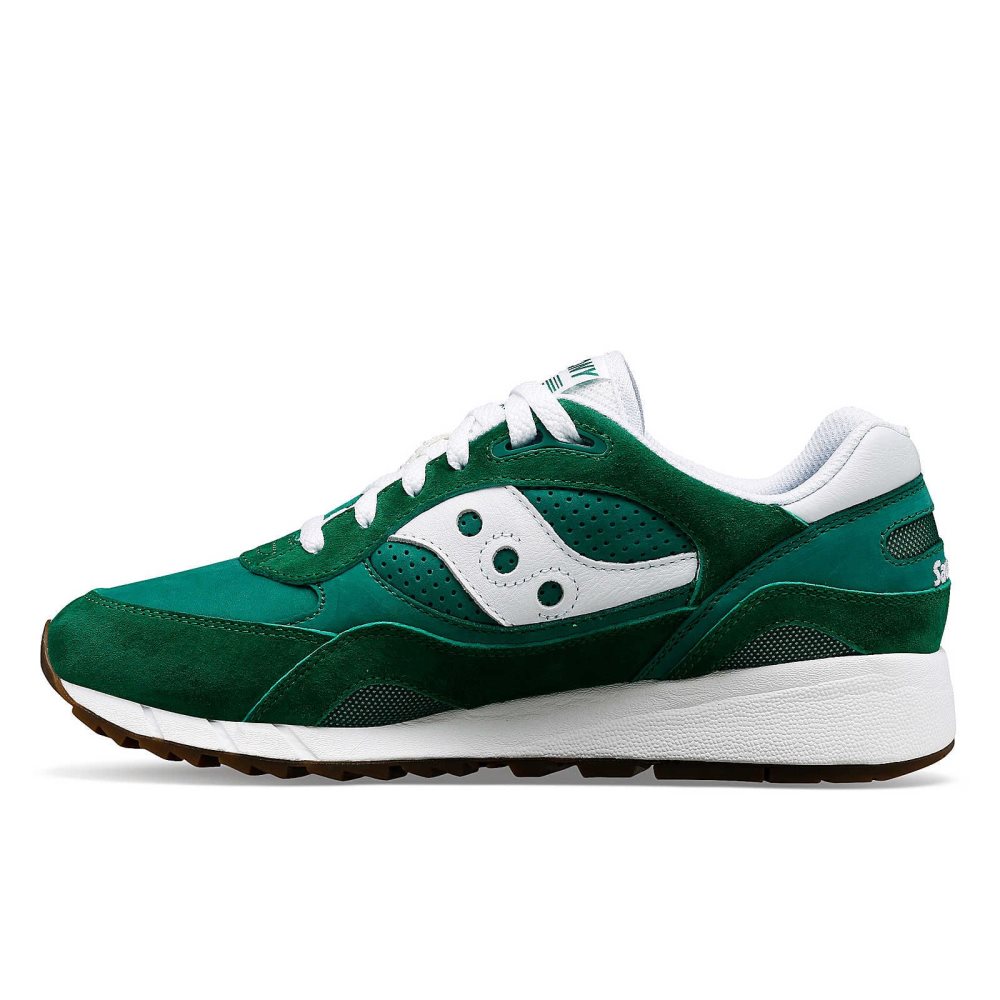 Saucony Shadow 6000 Ivy Prep Green White | HWBSL-0247