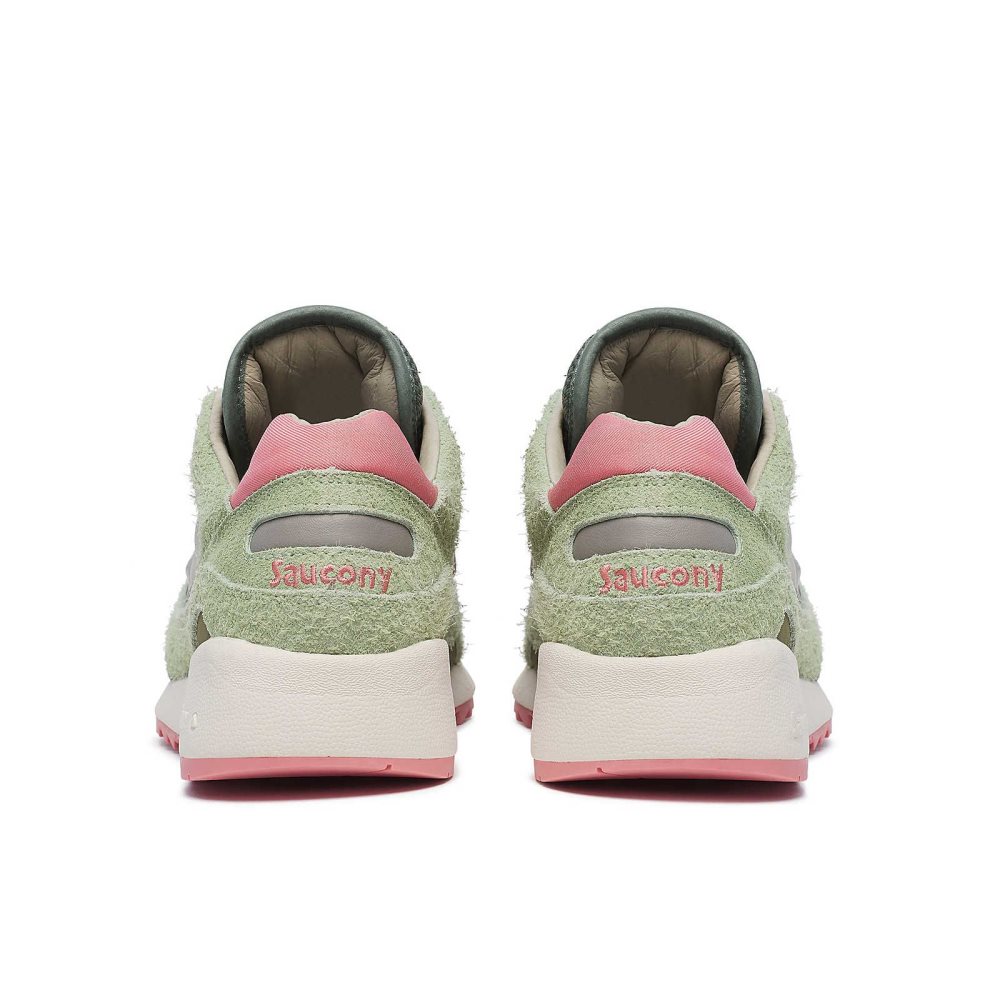 Saucony Shadow 6000 Lux Green White | LVTRZ-4596