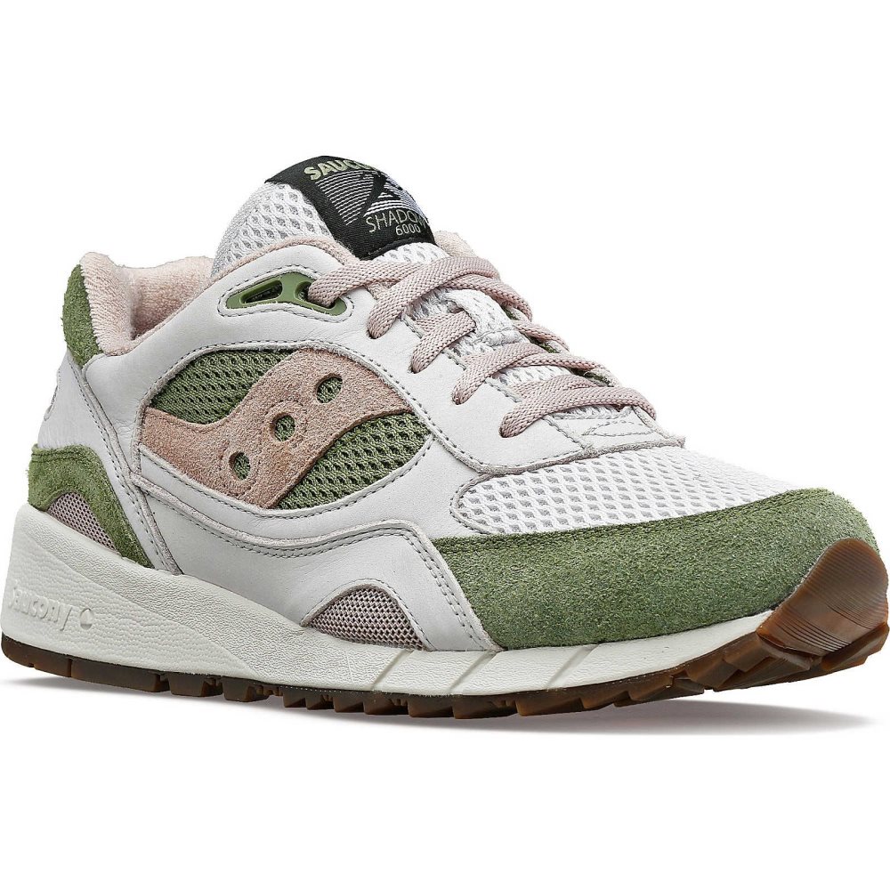 Saucony Shadow 6000 Unplugged Grey Green | QPYZJ-4536