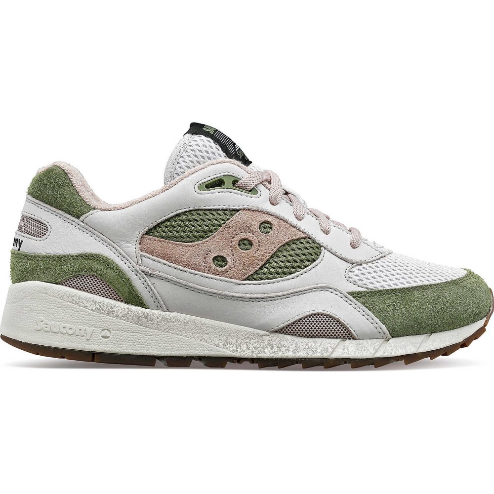 Saucony Shadow 6000 Unplugged Grey Green | EFZIQ-9601