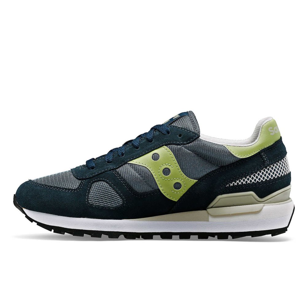 Saucony Shadow Original Navy Light Green | UKSOZ-1264