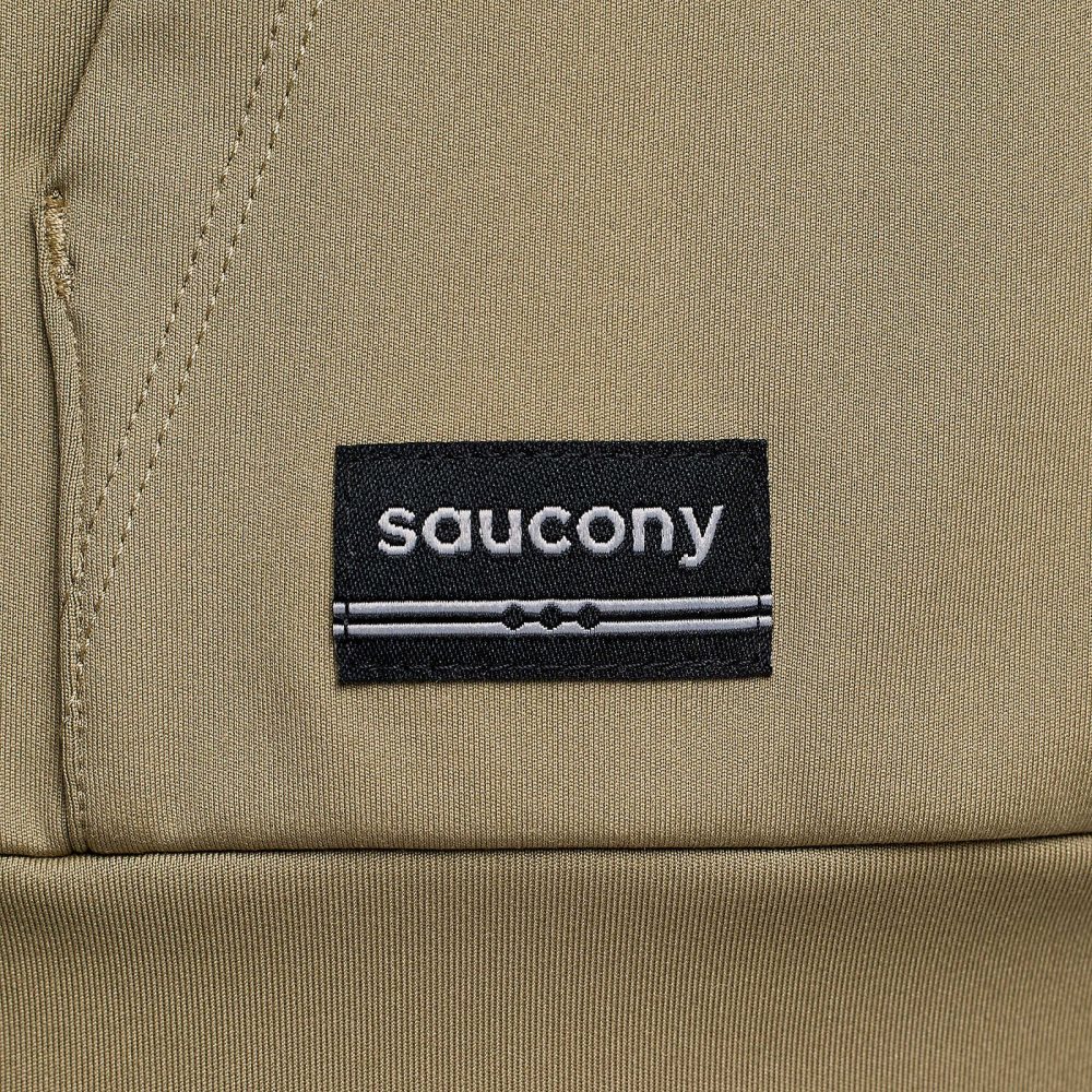 Saucony Solstice Oysterpuff Hoody Coffee | UNTVY-0576