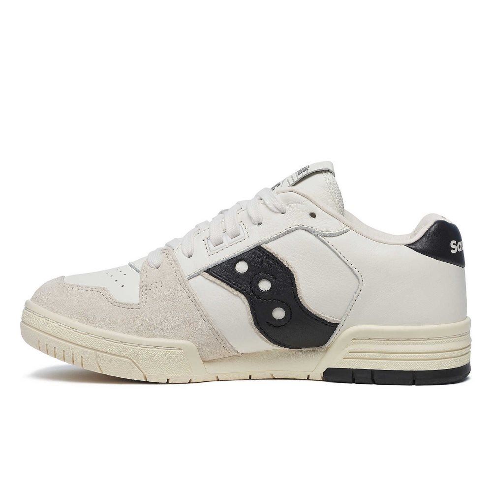 Saucony Spot-Bilt Sonic Low Premium Beige Black | GRNJC-7659