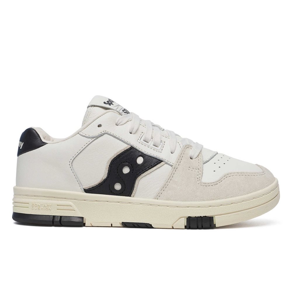 Saucony Spot-Bilt Sonic Low Premium Beige Black | GRNJC-7659