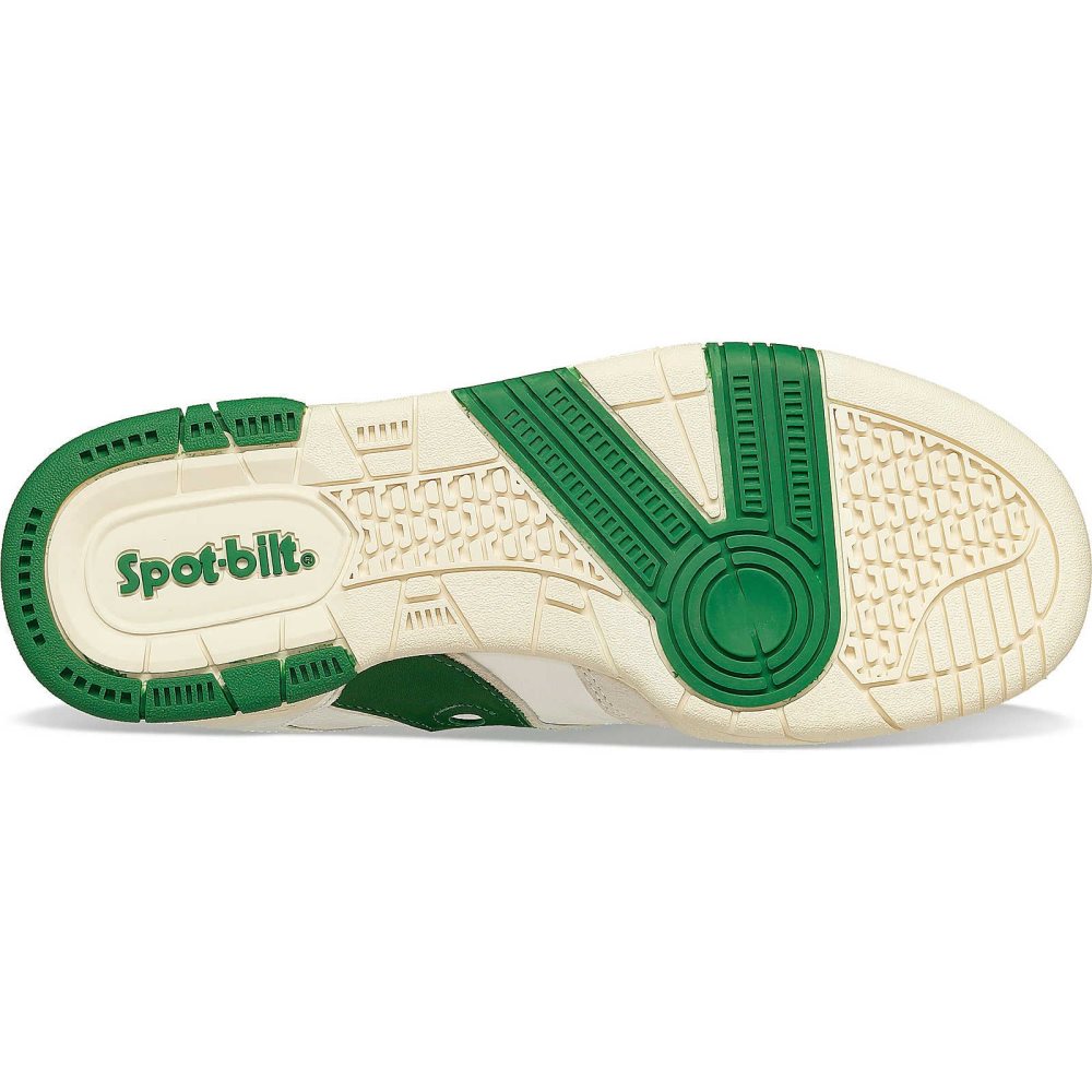 Saucony Spot-Bilt Sonic Low Premium Beige Green | OVHCM-5206