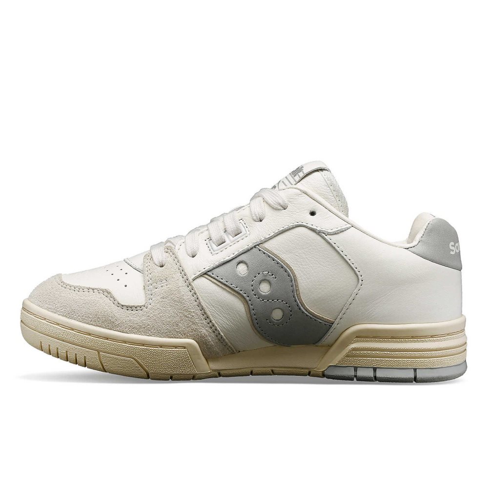 Saucony Spot-Bilt Sonic Low Premium Beige Grey | XVDUS-0374