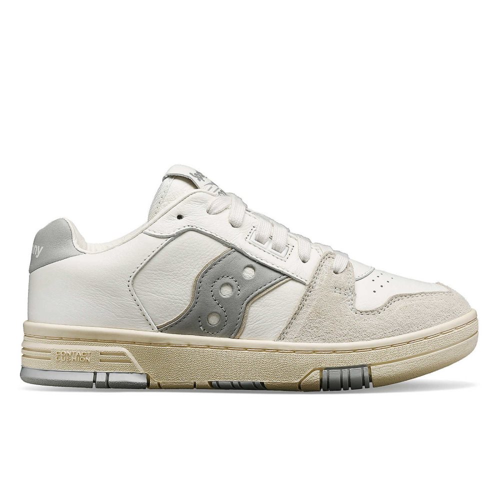 Saucony Spot-Bilt Sonic Low Premium Beige Grey | XVDUS-0374