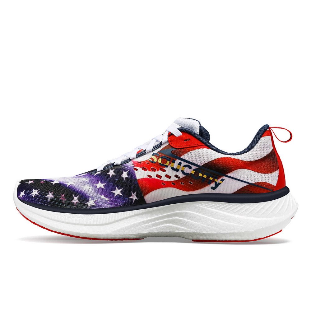 Saucony Stars & Stripes Ride 17 Stars Stripes | FSARO-4195