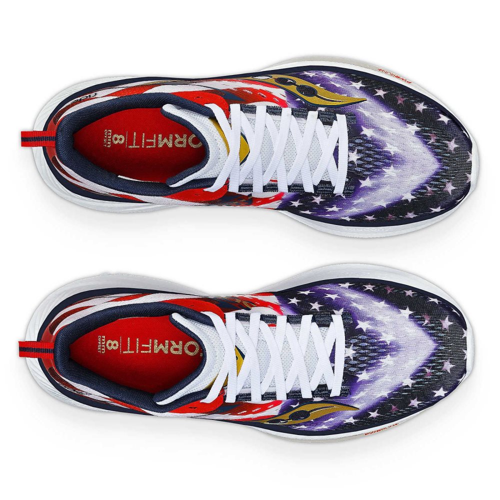 Saucony Stars & Stripes Ride 17 Stars Stripes | FSARO-4195