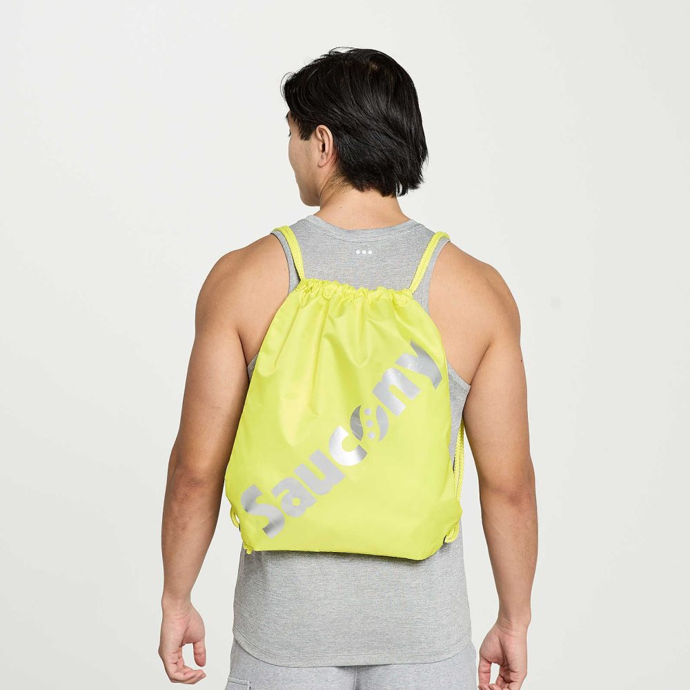 Saucony String Bag Citron | VCNRU-6971