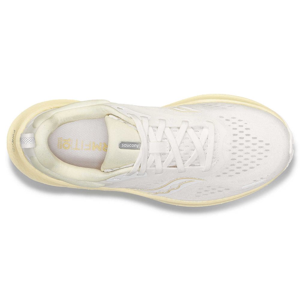 Saucony Surge 3 Mesh White Yellow | ENKSU-4805