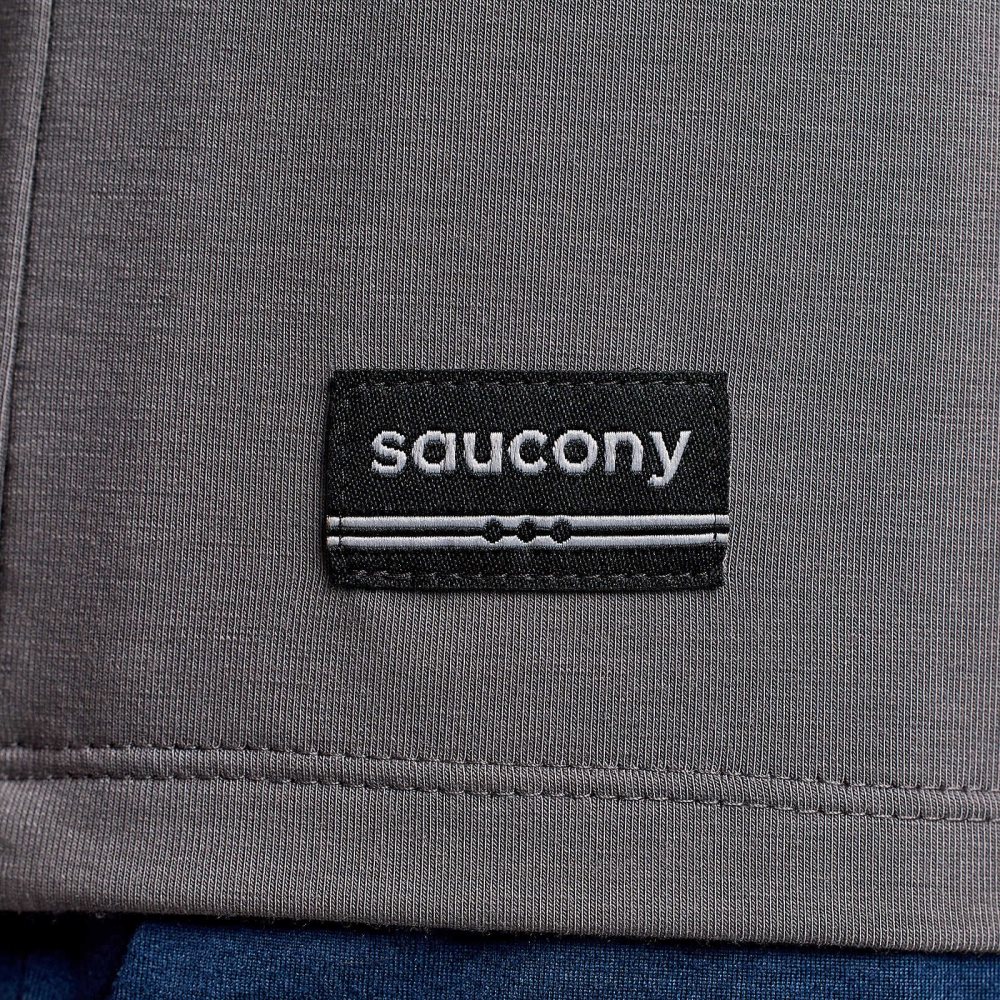 Saucony Triumph Sleeveless Dark Grey | JSLQC-7605